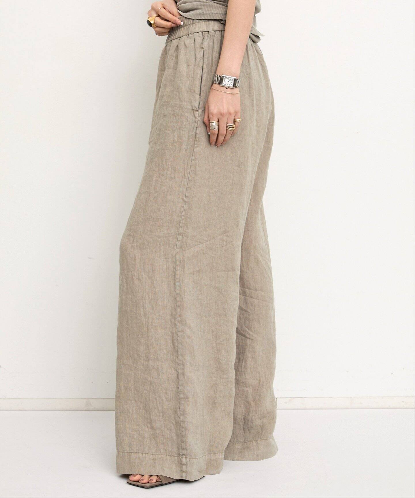 JAMES PERSE/ジェームス パース】 LINEN PANTS（その他パンツ）｜L 