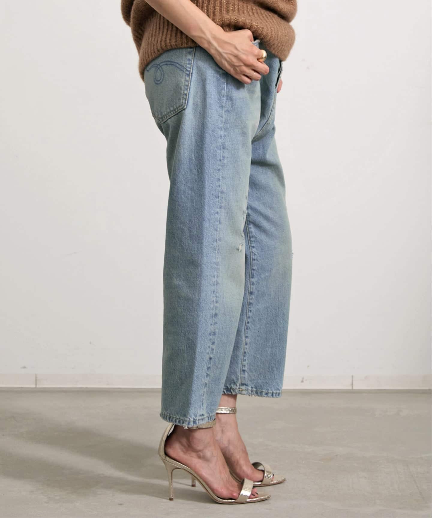 【R13/アールサーティーン】TAILOR DROP デニム R13/アールサーティーン】 TAILORED DROP JEAN（デニムパンツ