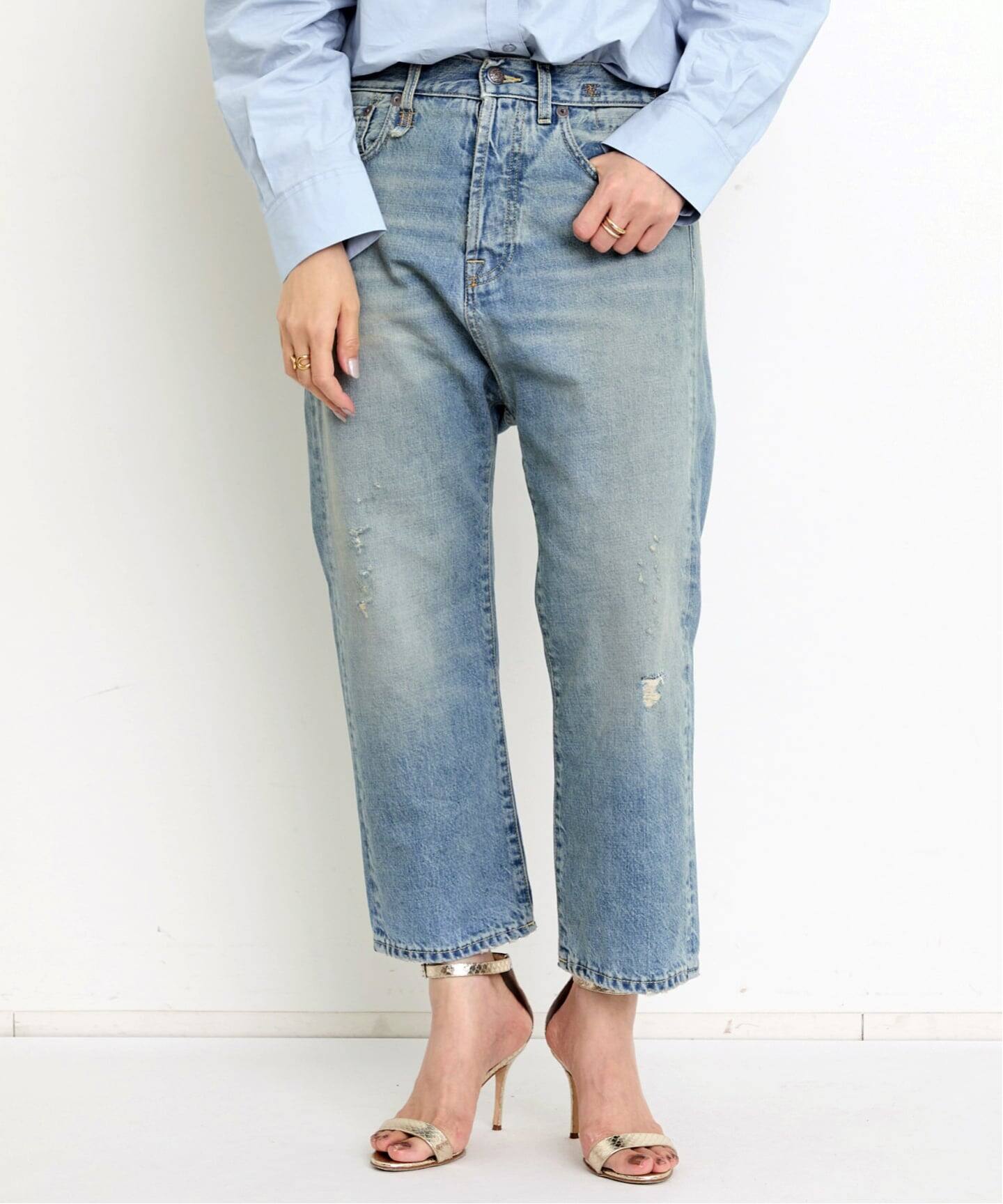 R13/アールサーティーン】 TAILORED DROP JEAN（デニムパンツ 