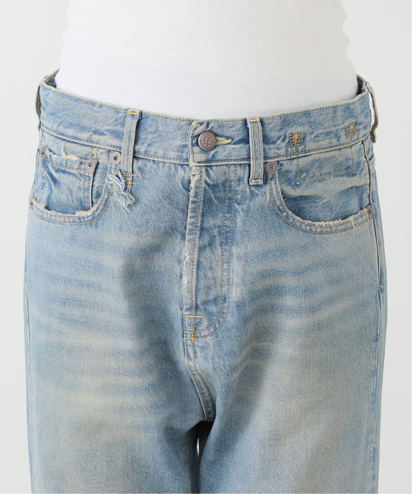 R13/アールサーティーン】 TAILORED DROP JEAN（デニムパンツ