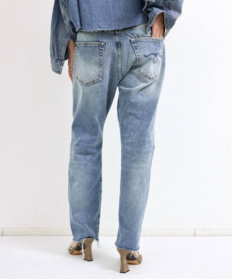 R13/アールサーティーン】 CROSSOVER JEAN（デニムパンツ・ジーンズ 