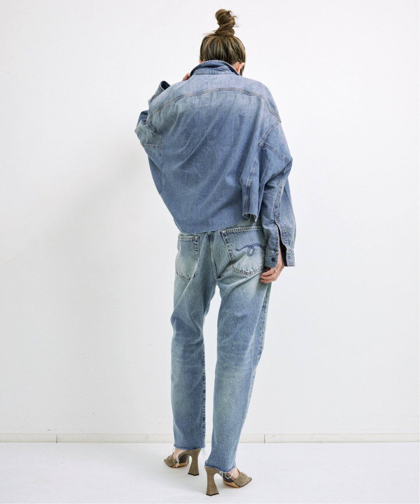 R13/アールサーティーン】 CROSSOVER JEAN（デニムパンツ・ジーンズ  