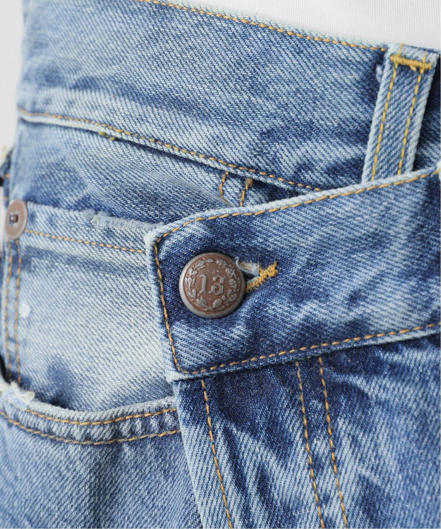 R13/アールサーティーン】 CROSSOVER JEAN（デニムパンツ