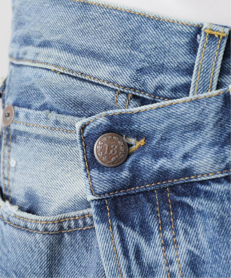 R13/アールサーティーン】 CROSSOVER JEAN（デニムパンツ・ジーンズ 