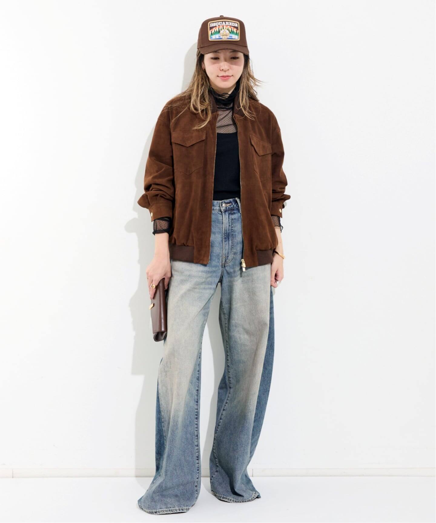 R13/アールサーティーン】 INSERT D'ARCY LOOSE JEAN（デニム