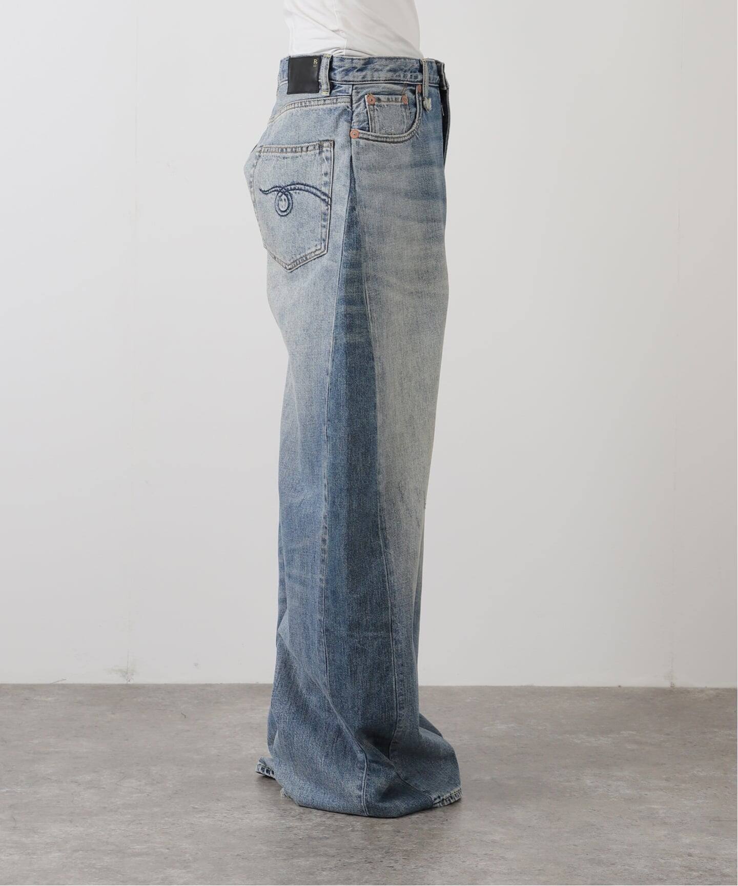 R13/アールサーティーン】 INSERT D'ARCY LOOSE JEAN（デニム
