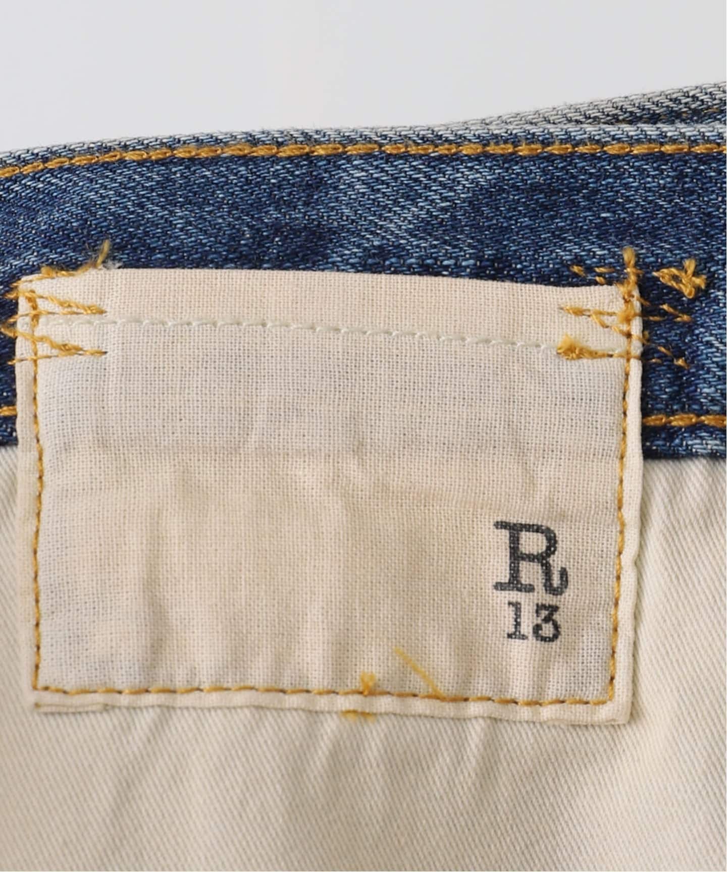 R13/アールサーティーン】 INSERT D'ARCY LOOSE JEAN（デニムパンツ