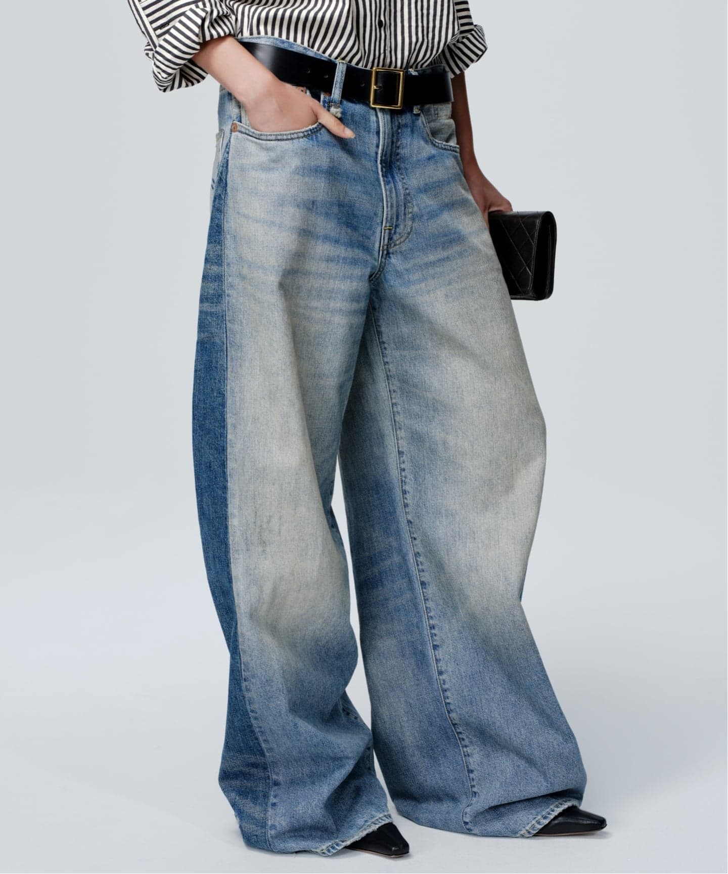 R13/アールサーティーン】 INSERT D'ARCY LOOSE JEAN（デニム