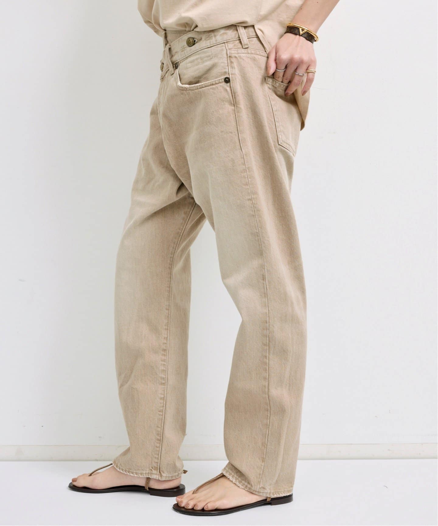 R13/アールサーティーン】 CROSSOVER JEAN（デニムパンツ