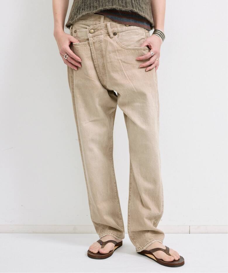 R13/アールサーティーン】 CROSSOVER JEAN（デニムパンツ・ジーンズ 