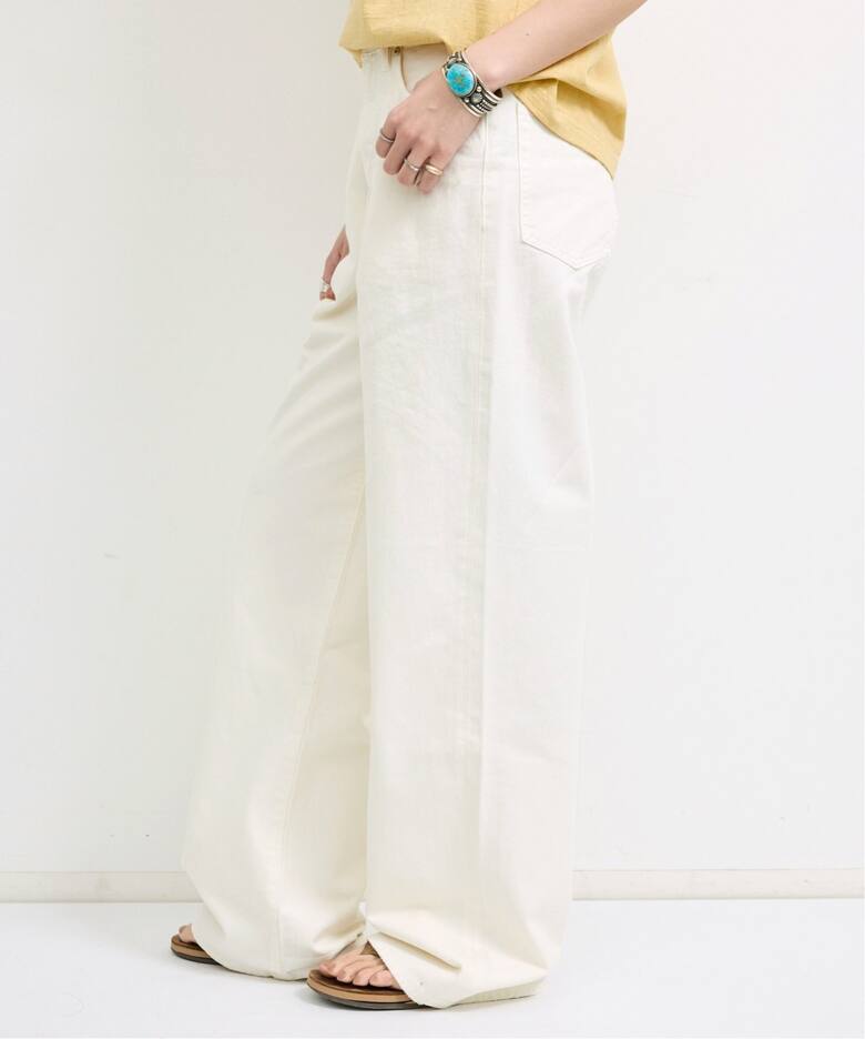 R13/アールサーティーン】 DAMON PLEATED JEAN（デニムパンツ 