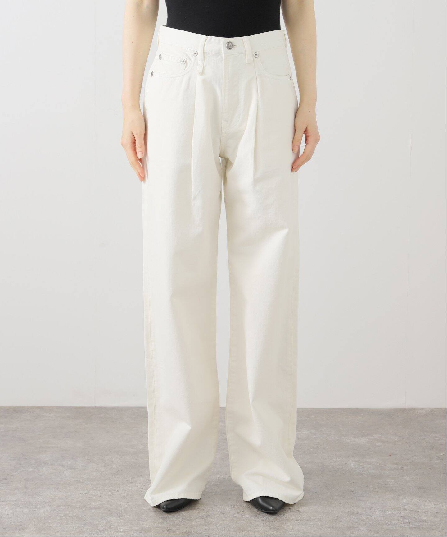 R13/アールサーティーン】 DAMON PLEATED JEAN（デニムパンツ