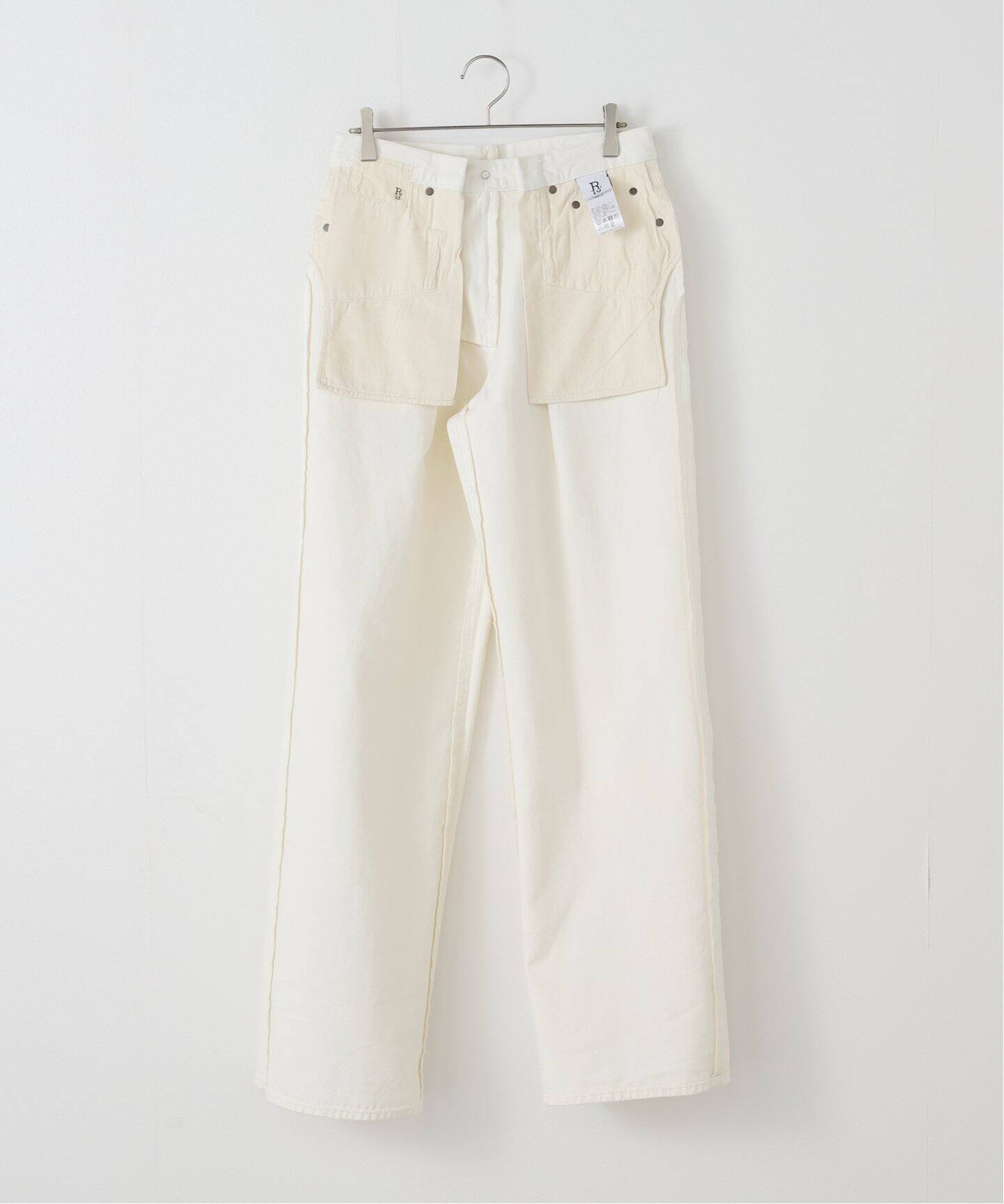 R13/アールサーティーン】 DAMON PLEATED JEAN（デニムパンツ