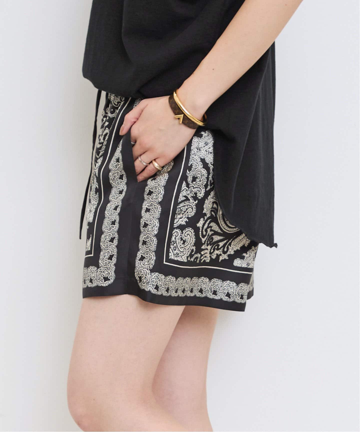 アパルトモン NILI LOTAN ニリ ロタン SHORN PANT NILI LOTAN/ニリ ロタン】 FRANCES SILK SHORT（ショート