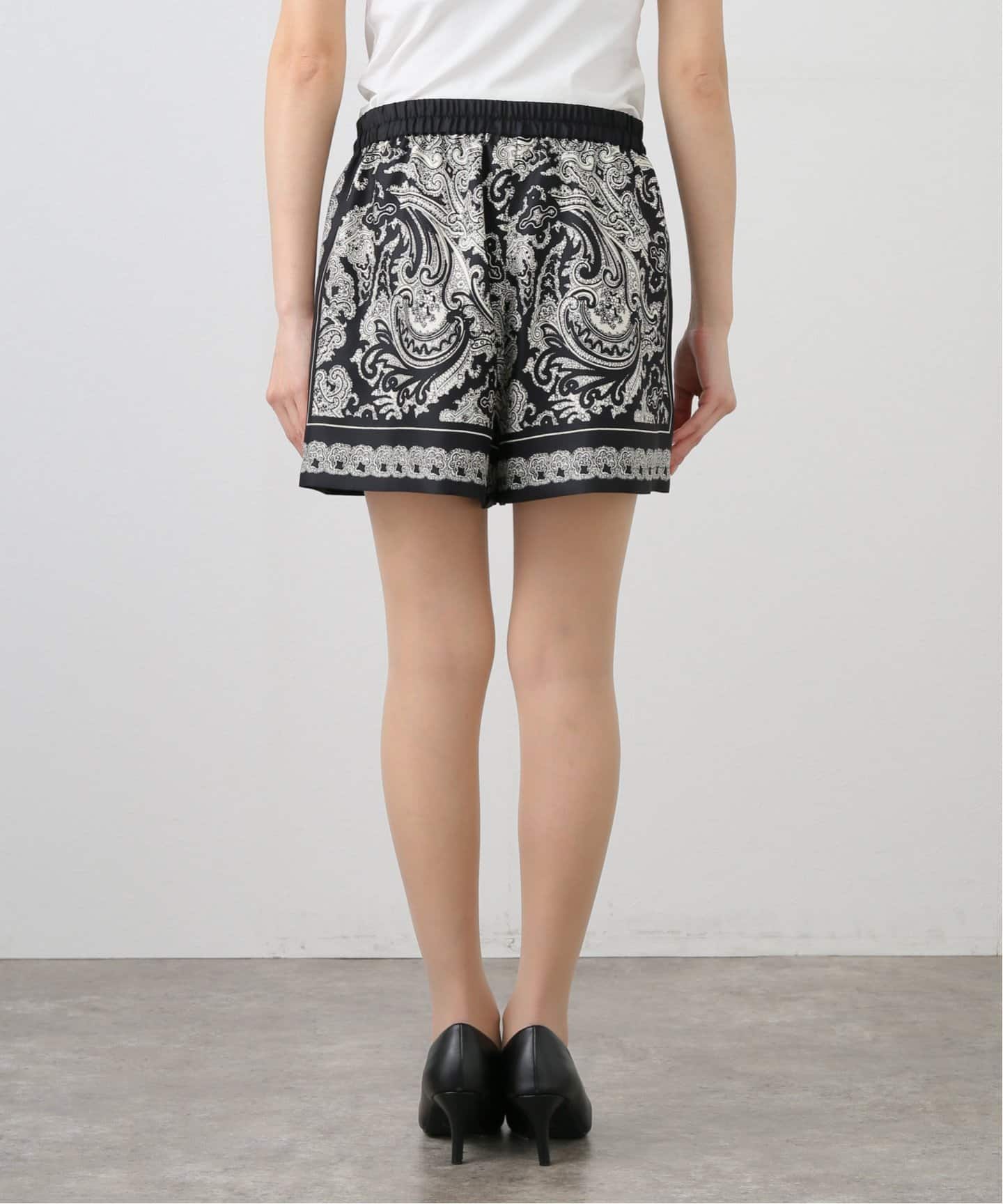 アパルトモン NILI LOTAN ニリ ロタン SHORN PANT NILI LOTAN/ニリ ロタン】 FRANCES SILK SHORT（ショート