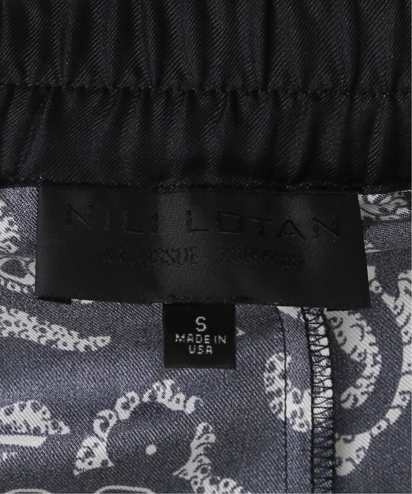 L'Appartement 【ニリ ロタン】 SHORN PANT NILI LOTAN/ニリ ロタン】 FRANCES SILK SHORT（ショート