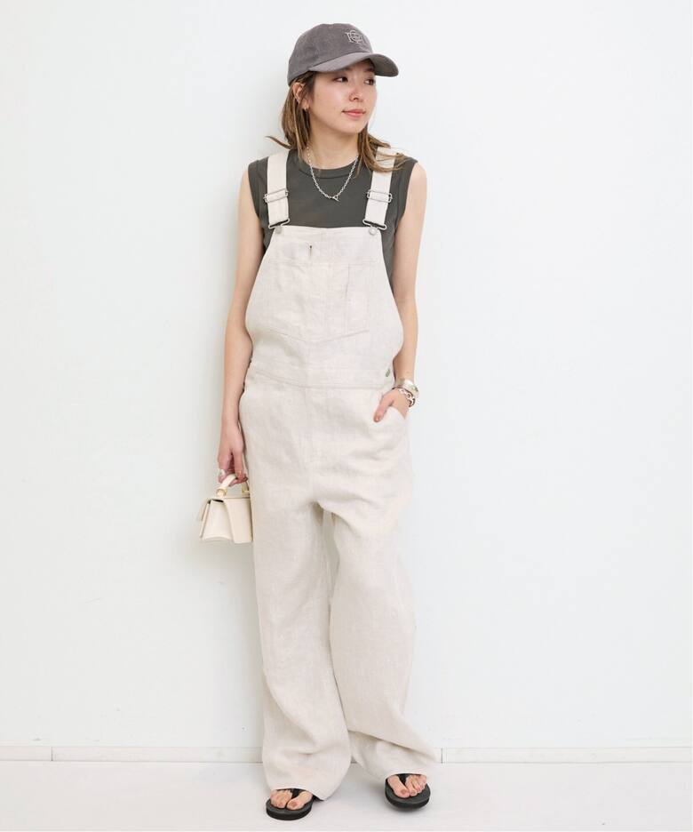 UNION LAUNCH /ユニオン ランチ】 LINEN OVERALL（サロペット 