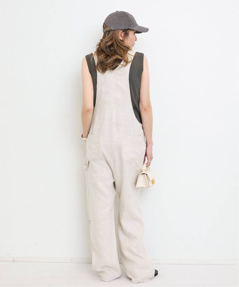UNION LAUNCH /ユニオン ランチ】 LINEN OVERALL（サロペット 