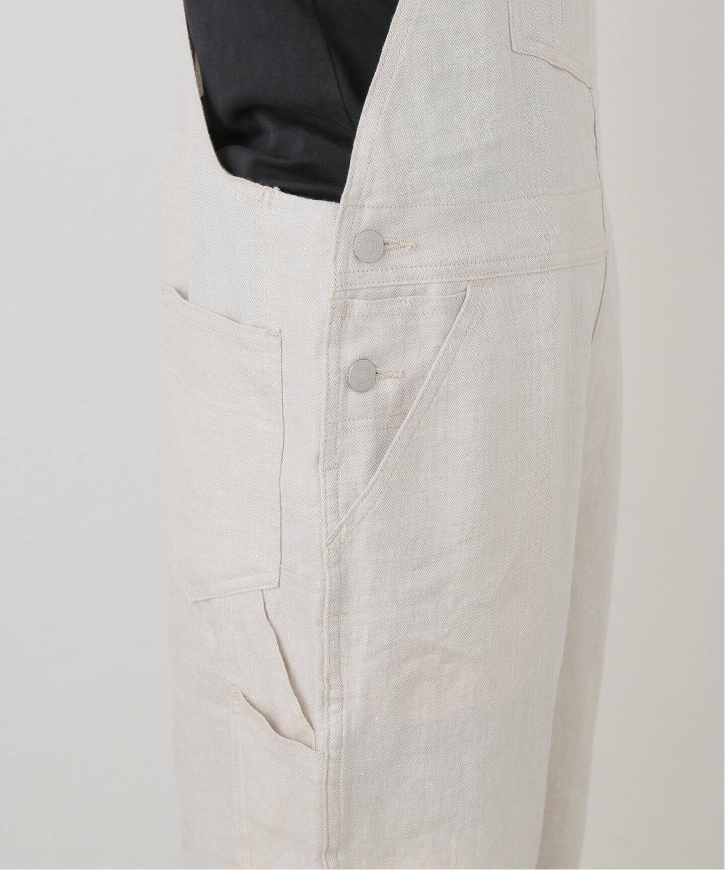 UNION LAUNCH /ユニオン ランチ】 LINEN OVERALL（サロペット