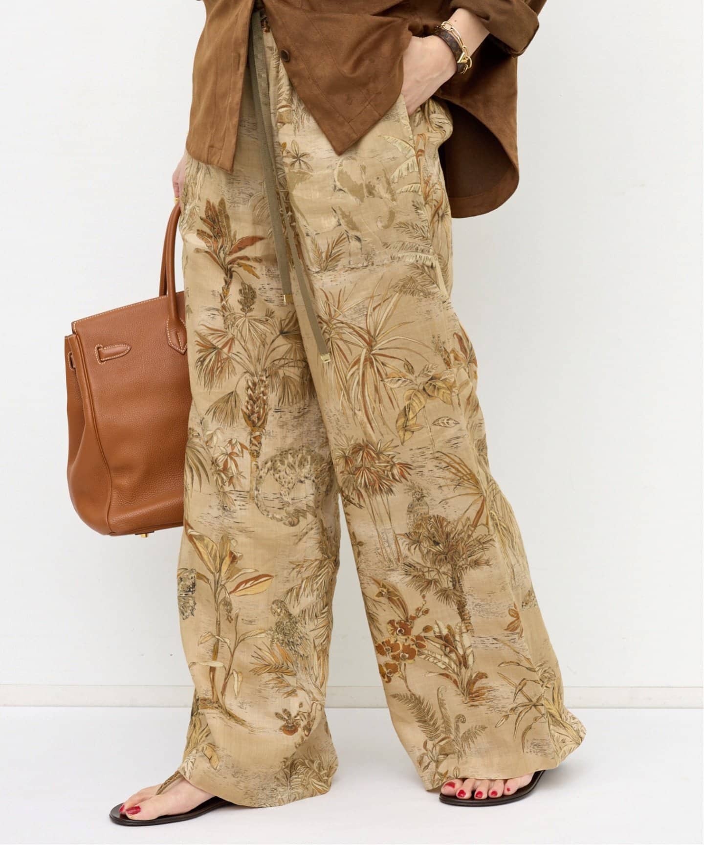 クチュールドアダム】 SAFARI EASY PANTS 38
