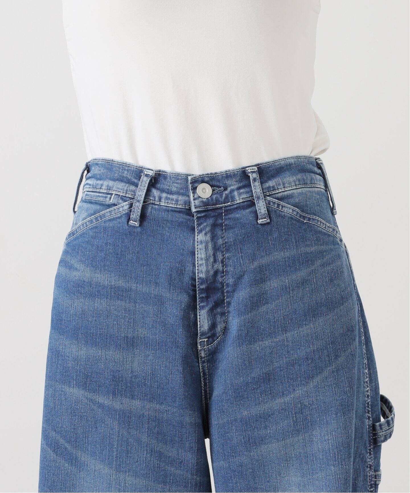 アパルトモン　グッドグリーフ 23AW デニムペインターパンツ GOOD GRIEF!/グッド グリーフ】 DENIM CARPENTER PANTS（デニム