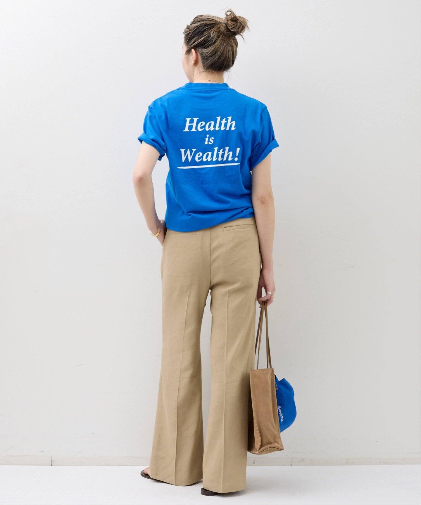 LISIERE LINEN STRETCH PANTS（スラックス）｜L'Appartement