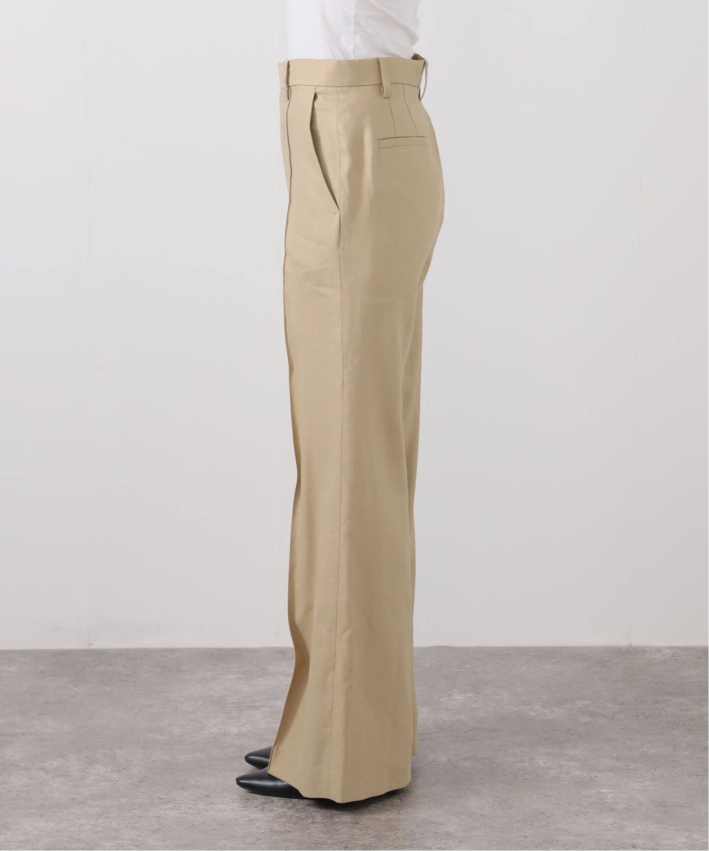 L'APPARTEMENT Lisiere パンツ LISIERE LINEN STRETCH PANTS（スラックス）｜L'Appartement
