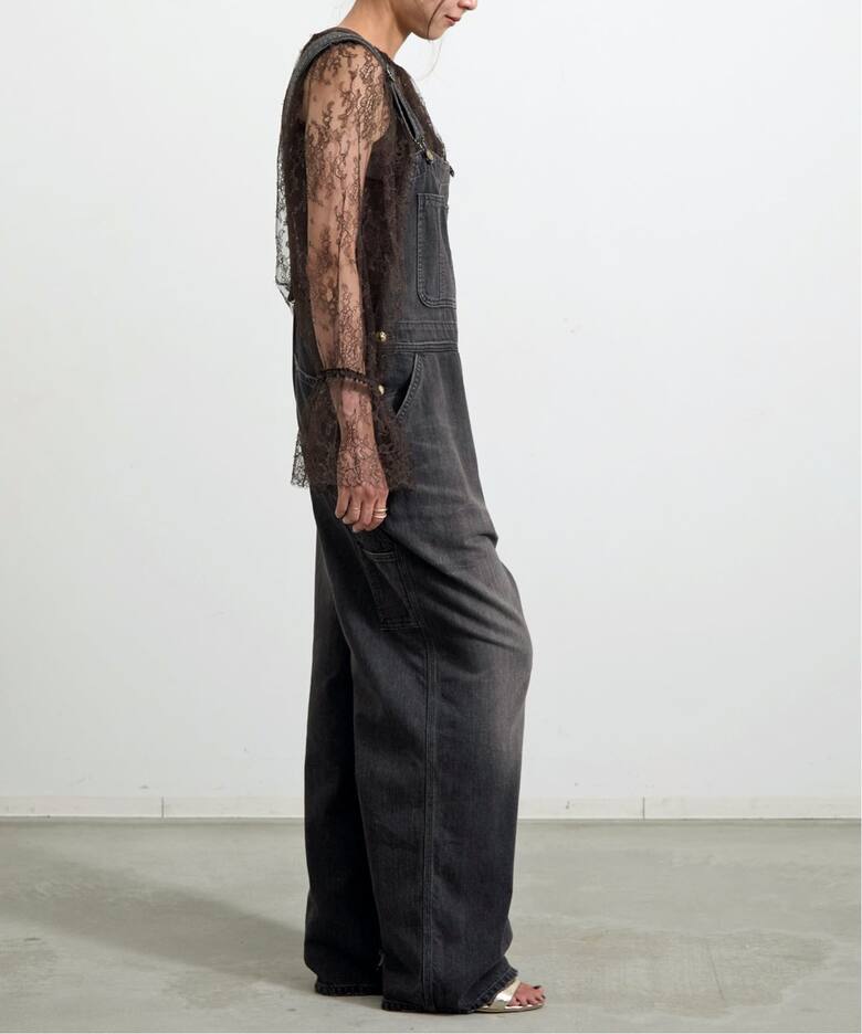 ATTICK BY JOHNBULL/アティック バイ ジョンブル】 BLACK DENIM OVER 