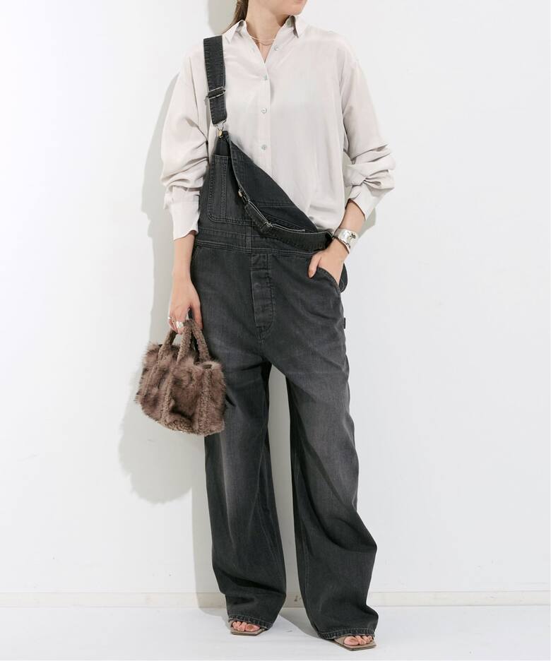 ATTICK BY JOHNBULL/アティック バイ ジョンブル】 BLACK DENIM OVER 