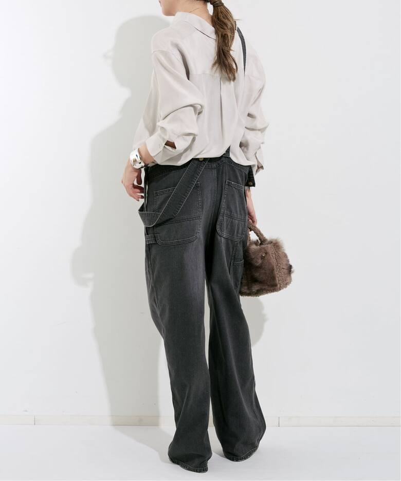 ATTICK BY JOHNBULL/アティック バイ ジョンブル】 BLACK DENIM OVER  