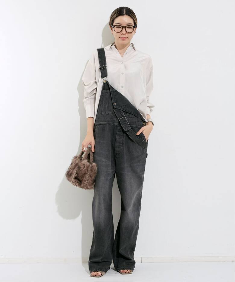 ATTICK BY JOHNBULL/アティック バイ ジョンブル】 BLACK DENIM OVER 