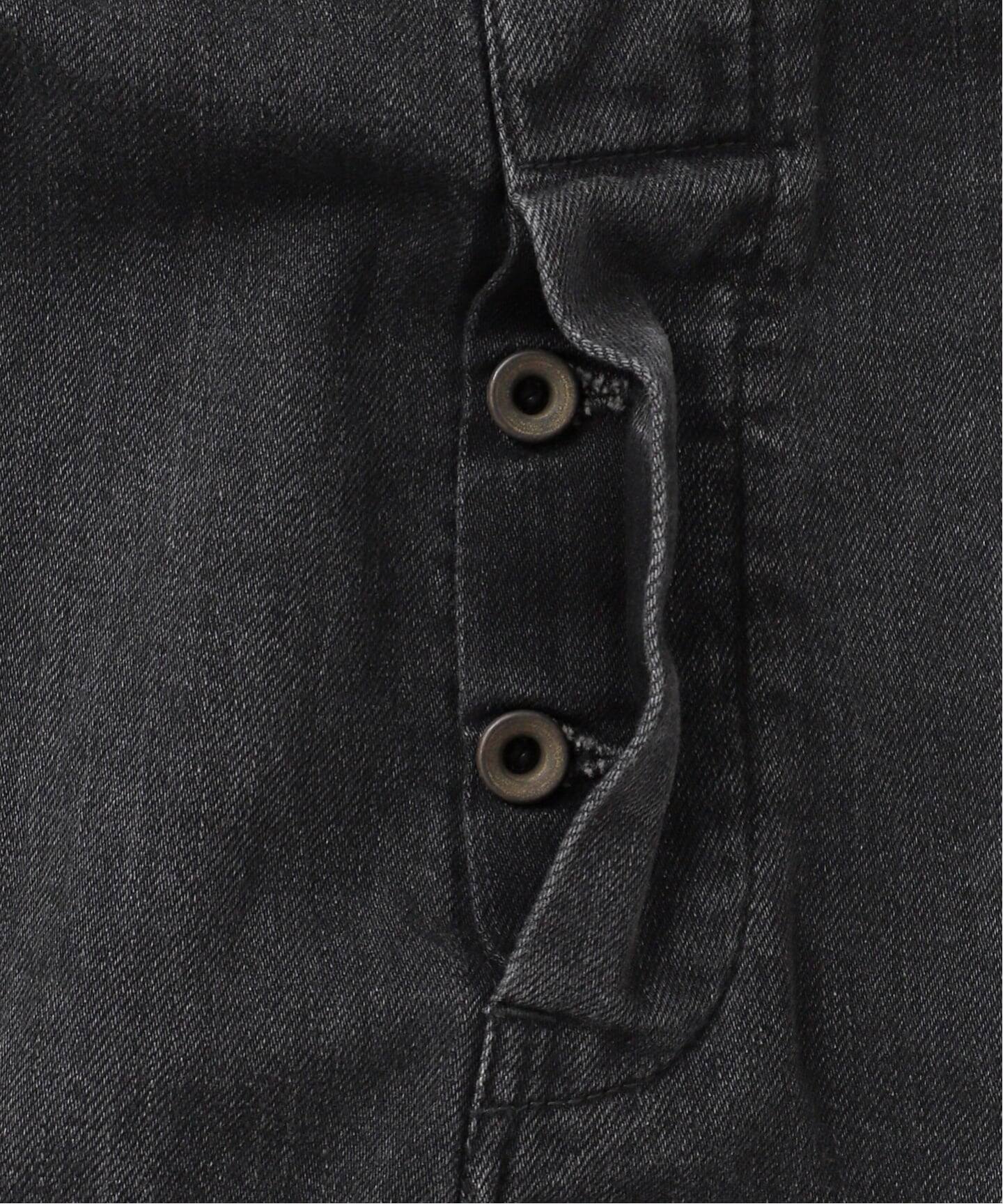 ATTICK BY JOHNBULL/アティック バイ ジョンブル】 BLACK DENIM OVER