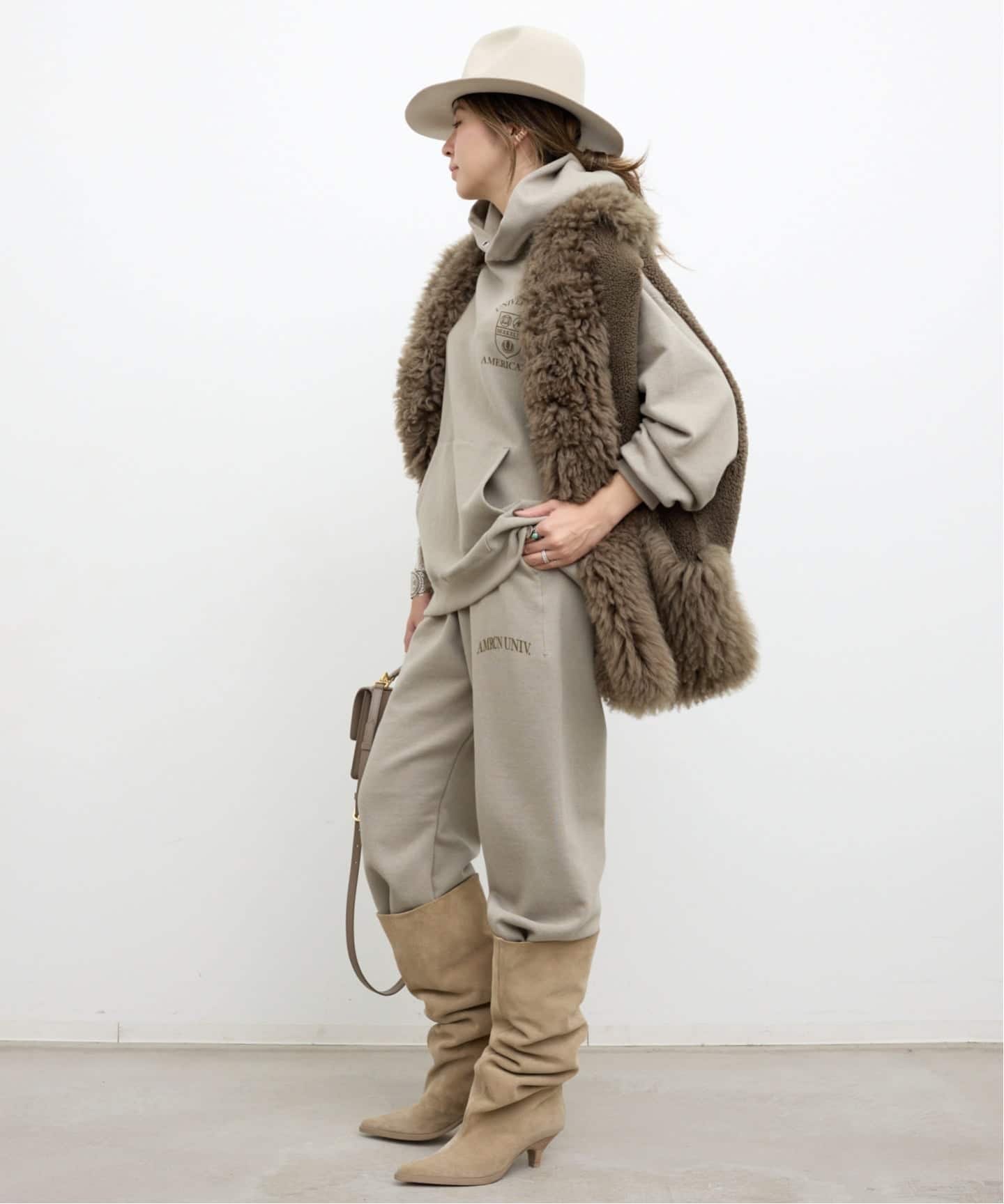 L'Appartement【AMERICANA/アメリカーナ】ストレッチパンツ AMERICANA/アメリカーナ】 Strech Waist Gather Pants（その他