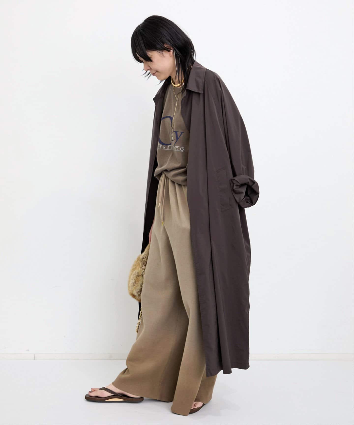 パンツ logo gradation pants J.J.MERCER/ジェイジェイマーサー】 GRADATION KNIT PANTS