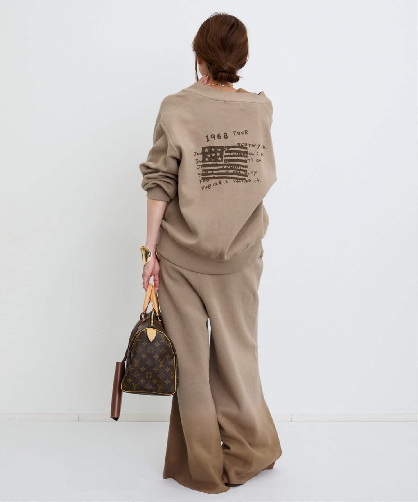 パンツ logo gradation pants J.J.MERCER/ジェイジェイマーサー】 GRADATION KNIT PANTS