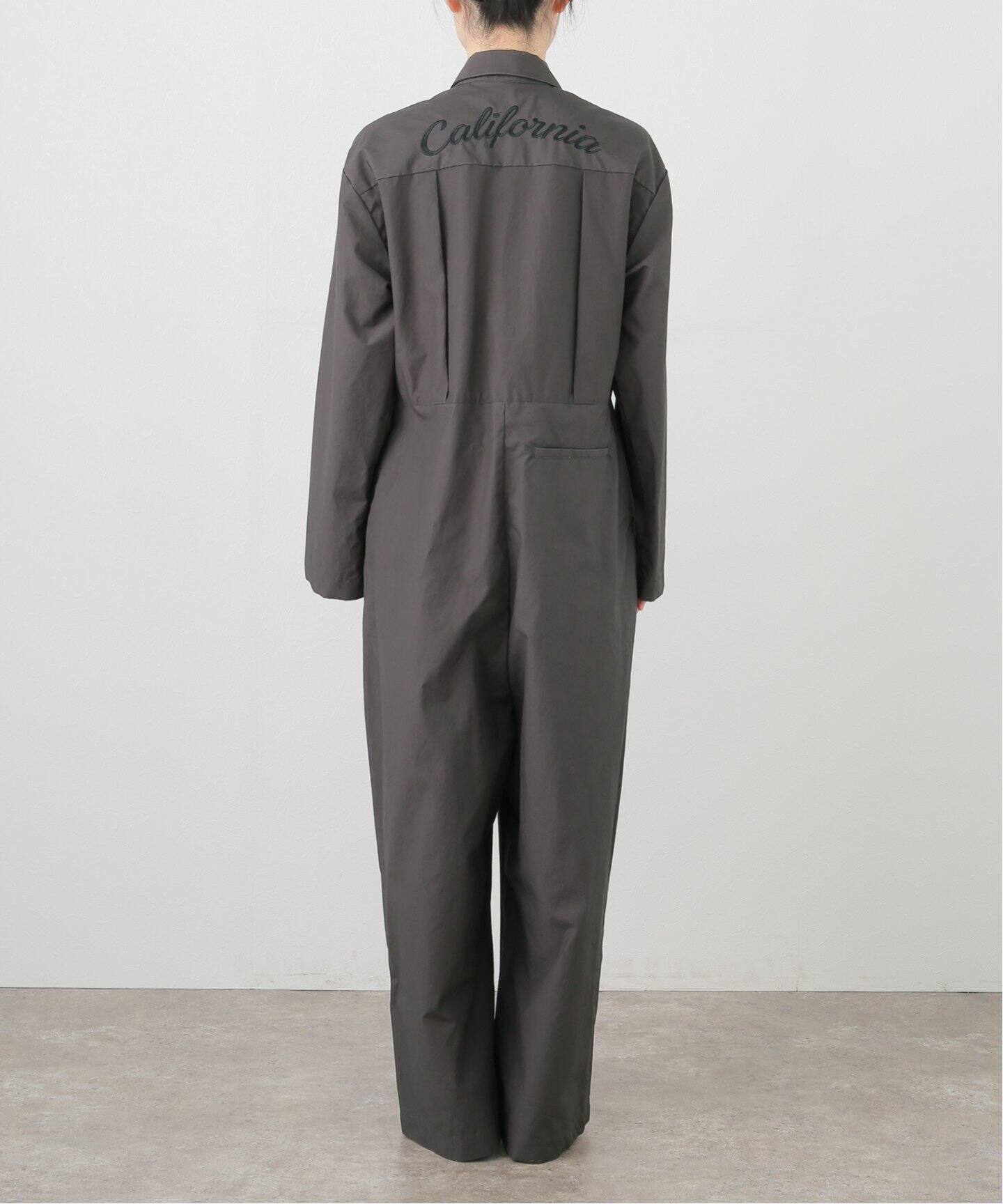 L'Appartement 【GOODGRIEF!/グッド グリーフ】グレー GOODGRIEF!/グッド グリーフ】 WIDE WORK JUMPSUIT（つなぎ