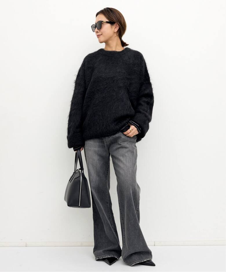 ATTICK BY JOHNBULL/アティック バイ ジョンブル】 LOOSE FLARE DENIM 