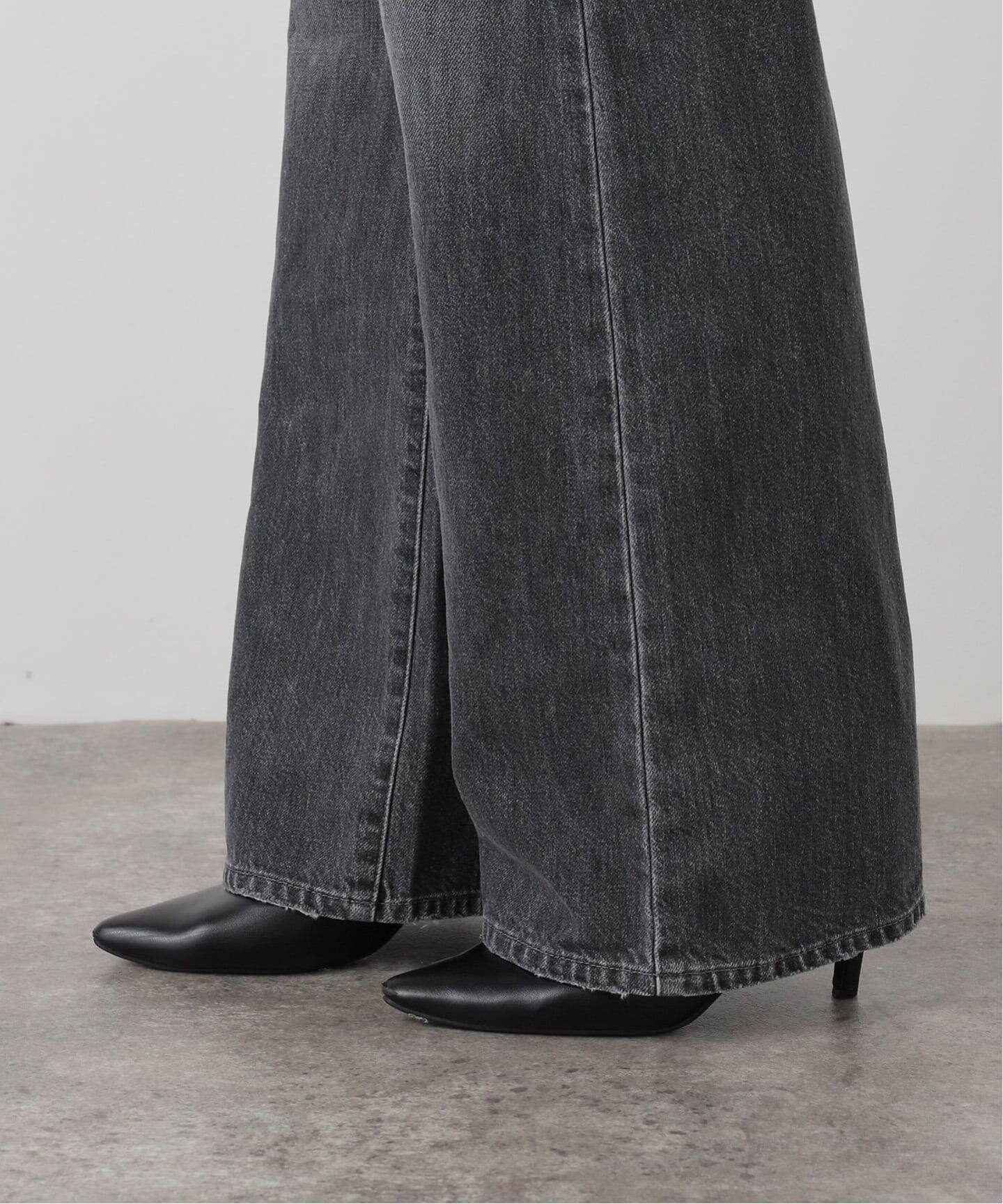 ATTICK BY JOHNBULL/アティック バイ ジョンブル】 LOOSE FLARE DENIM