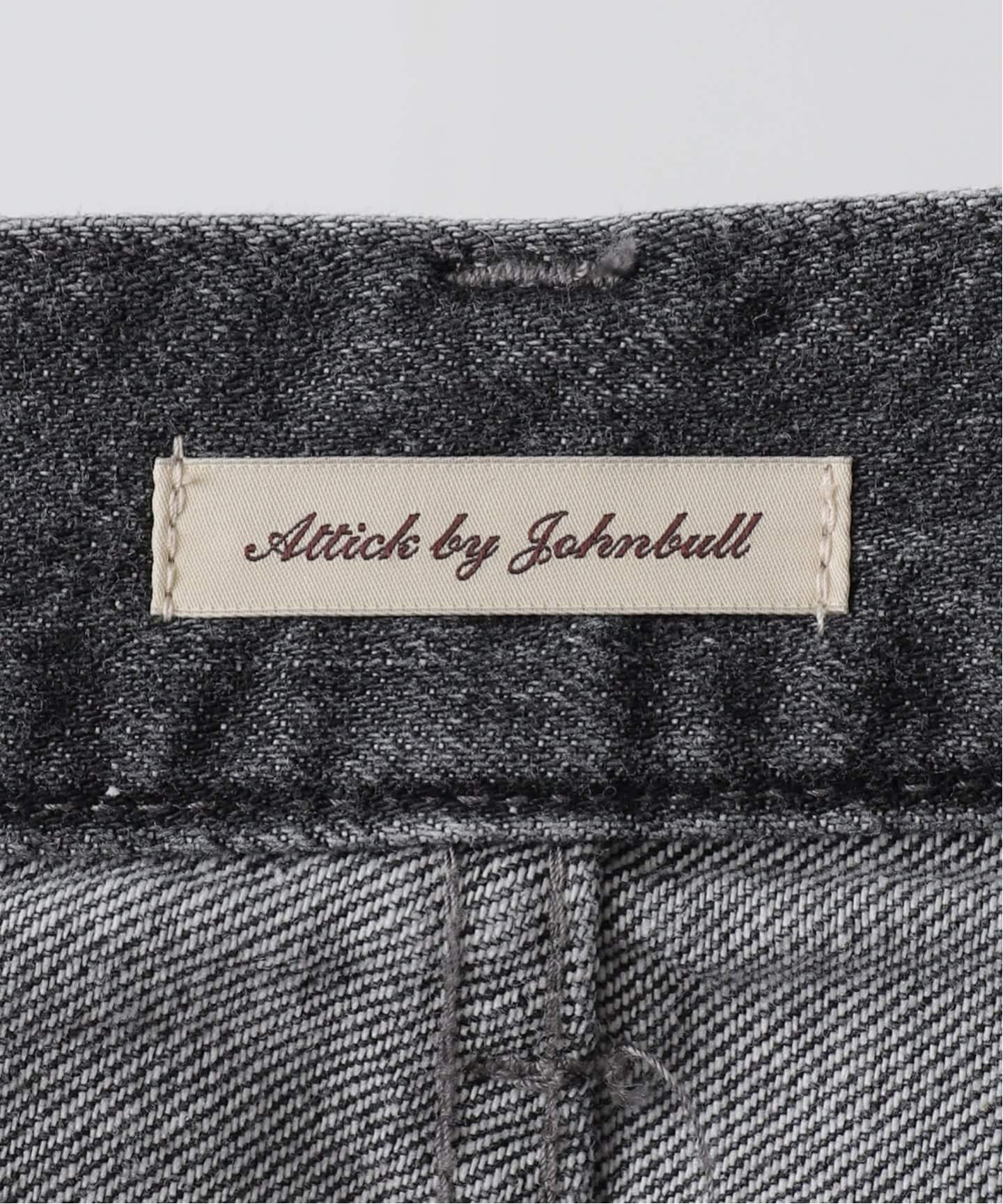 ATTICK BY JOHNBULL/アティック バイ ジョンブル】 LOOSE FLARE DENIM