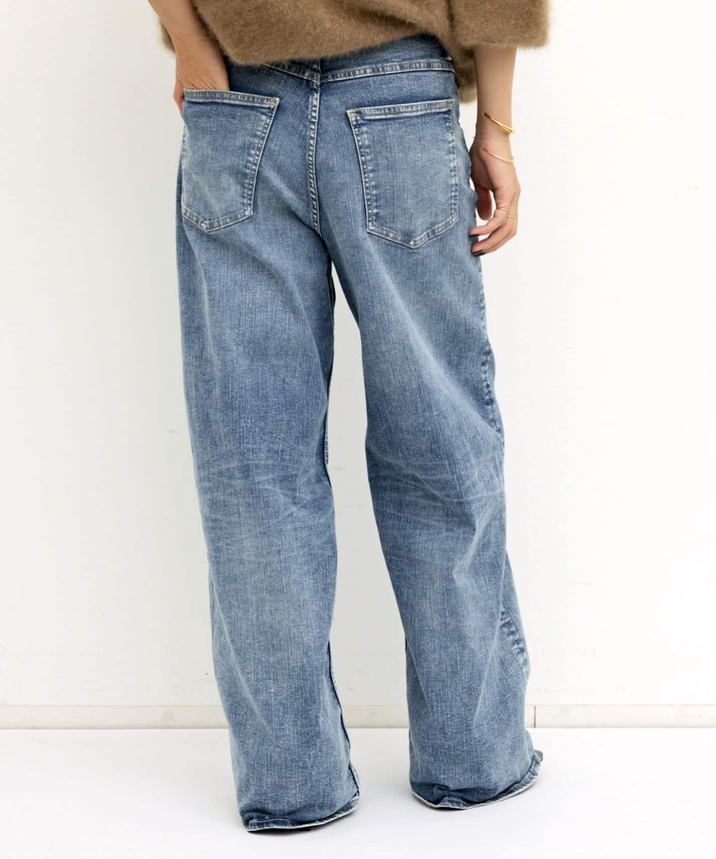 GOOD GRIEF!/グッド グリーフ】 GENTLE FORK WIDE DENIM（デニムパンツ