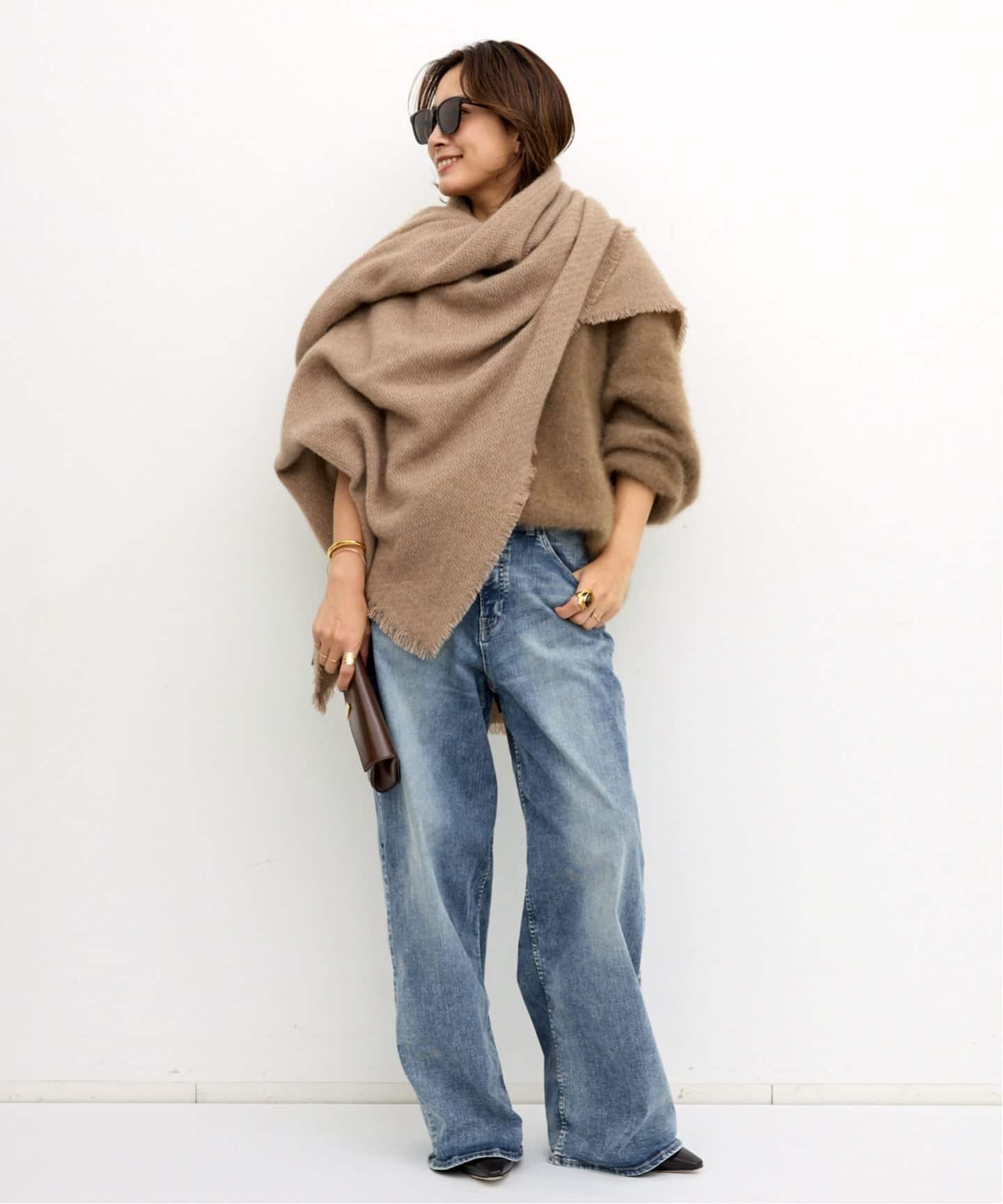 GOOD GRIEF!/グッド グリーフ】 GENTLE FORK WIDE DENIM（デニムパンツ