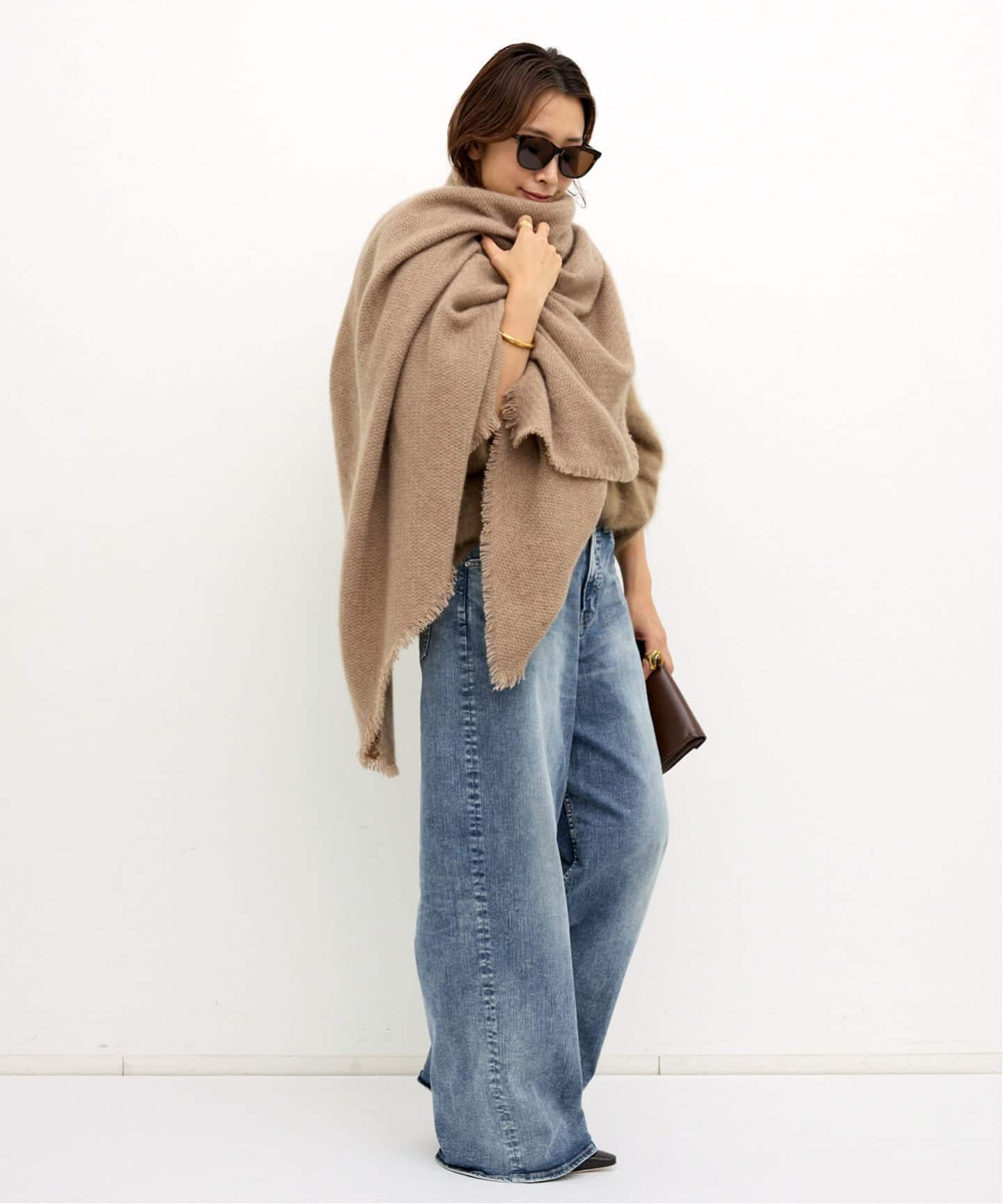 GOOD GRIEF!/グッド グリーフ】 GENTLE FORK WIDE DENIM（デニムパンツ