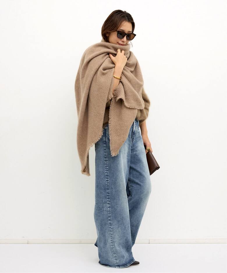 GOOD GRIEF!/グッド グリーフ】 GENTLE FORK WIDE DENIM（デニムパンツ 