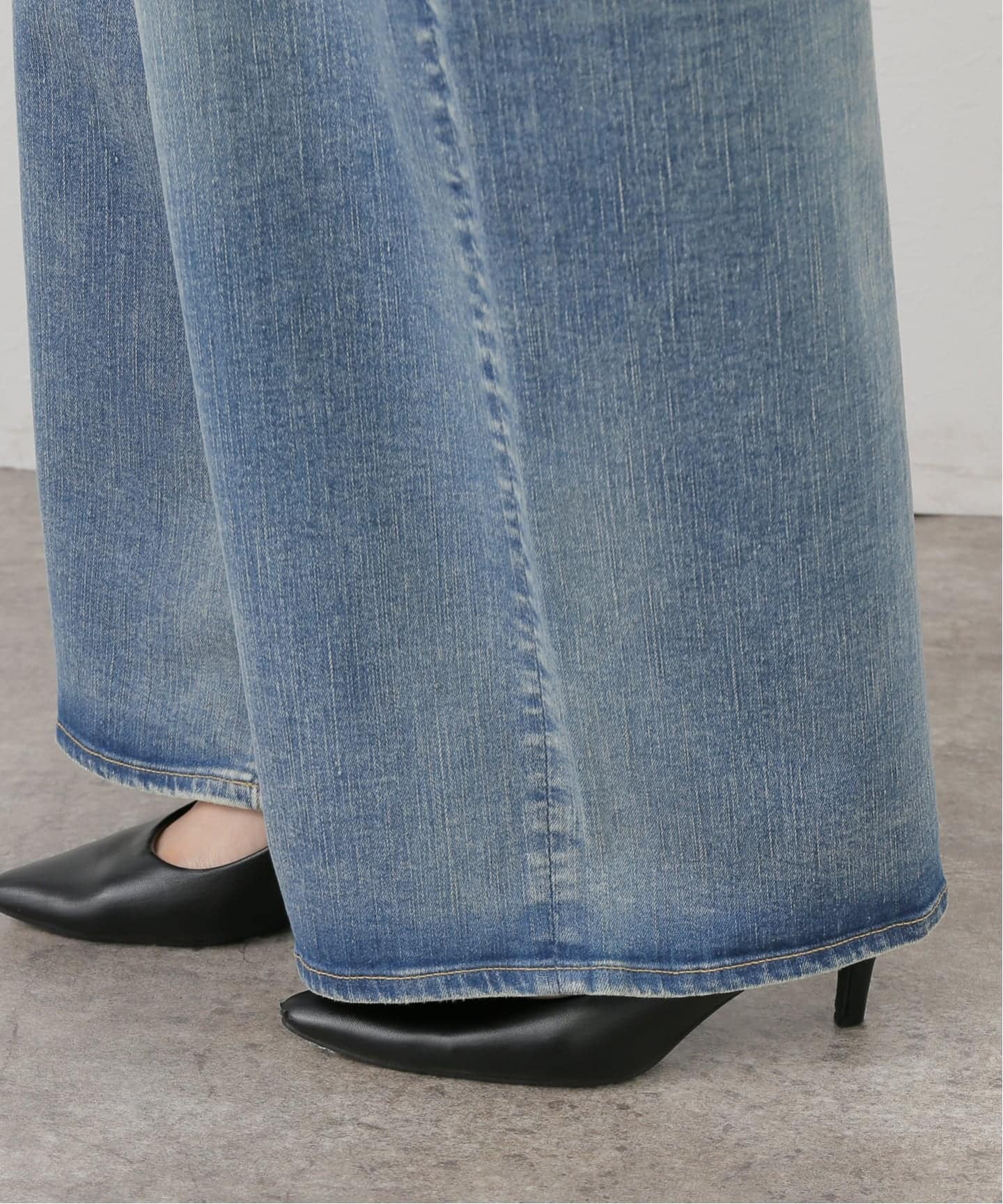 GOOD GRIEF!/グッド グリーフ】 GENTLE FORK WIDE DENIM（デニムパンツ