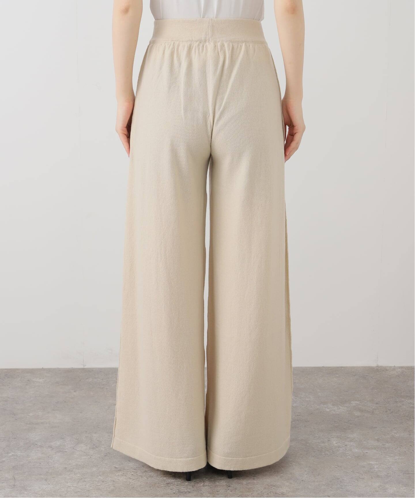 CANESSA/カネッサ】 CASHMERE KNIT PANTS（その他パンツ）｜L
