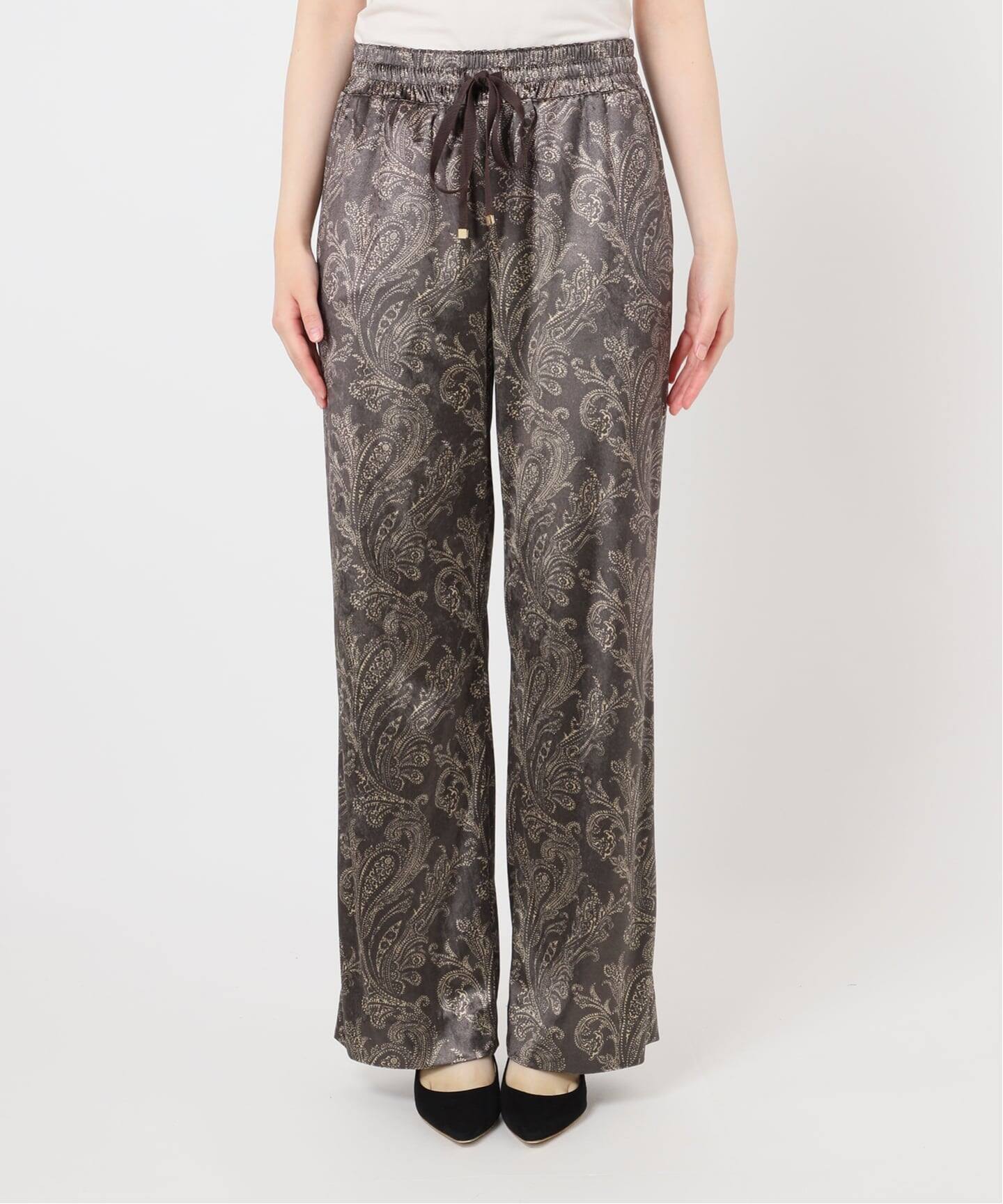 COUTURE D'ADAM/クチュールドアダム】 Paisley Dress Easy Pants