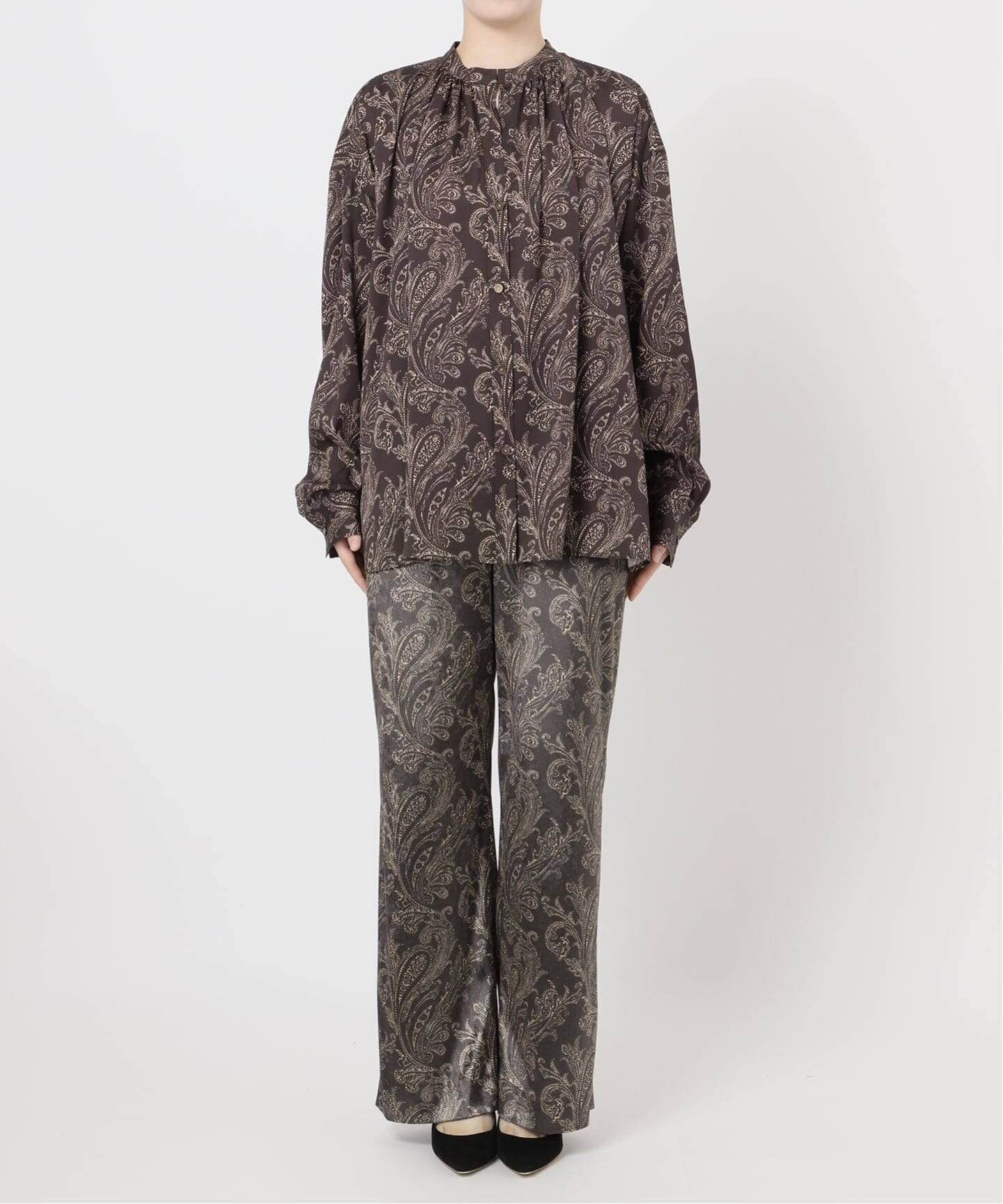 COUTURE D'ADAM/クチュールドアダム】 Paisley Dress Easy Pants