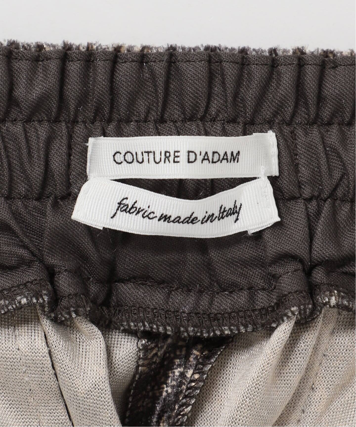 COUTURE D'ADAM/クチュールドアダム】 Paisley Dress Easy Pants