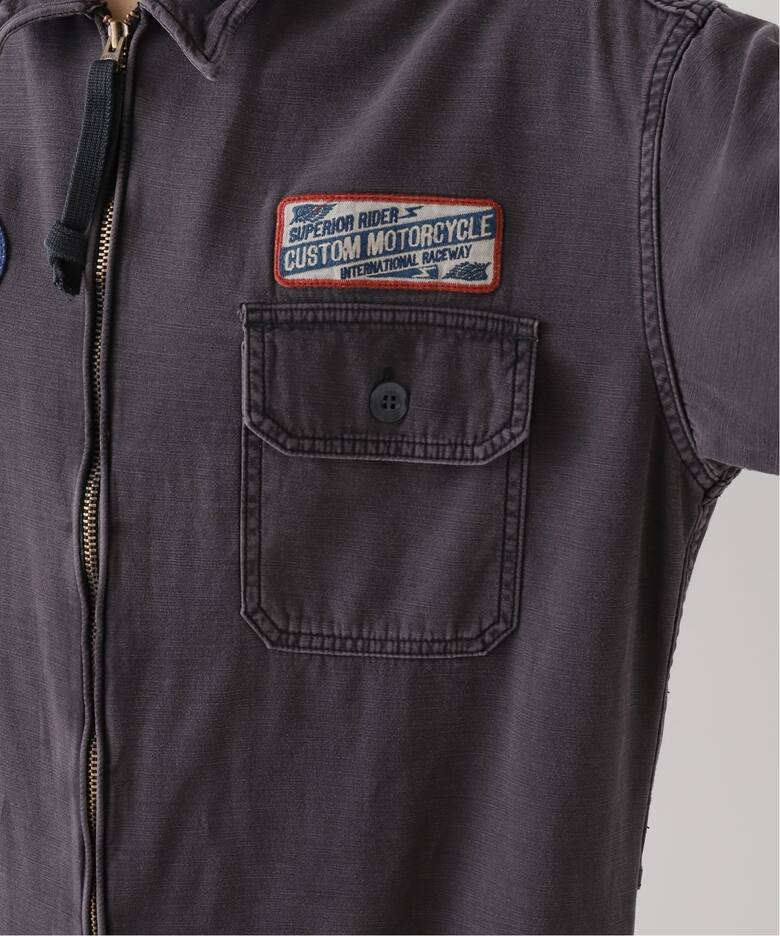 REMI RELIEF/レミ レリーフ】 BIKER ALL IN ONE（つなぎ  