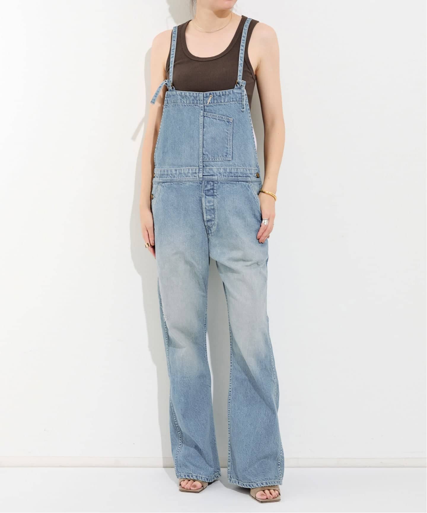 新品 JOHNBULL ジョンブル フレンチサロペット アパルトモン Johnbull(ジョンブル/Ladies) フレンチサロペット ワン